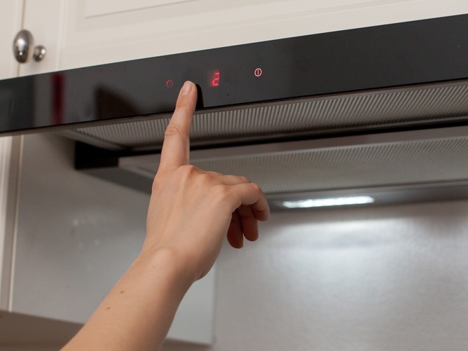 Turn on the stove fan when cooking.